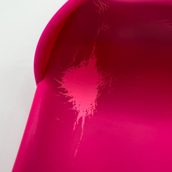 Women's Versace Barocco Palazzo Medusa Head Fuchsia Color Slides - Picture 14 of 15